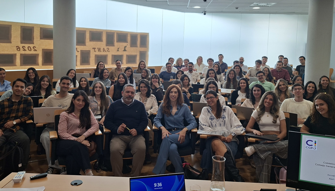 Presentación de la Comisión de Igualdad a las juezas y jueces de la 76ª promoción en la Escuela Judicial.